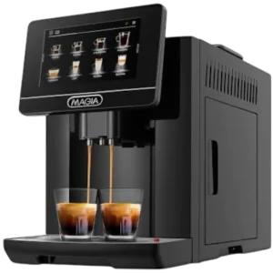 Máquina de Café Expresso Zulay Magia Super Automática – Cafeteira Automática com Moedor Integrado e Vaporizador de Leite