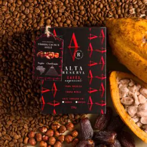 Café especial Tãmara, cacau e avelã